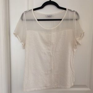 Free with Bundle! Liz Claiborne Chiffon Panel Top